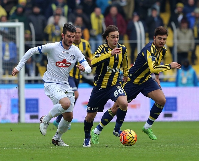 Fenerbahçe-Rizespor Maç Fotoğrafları 16