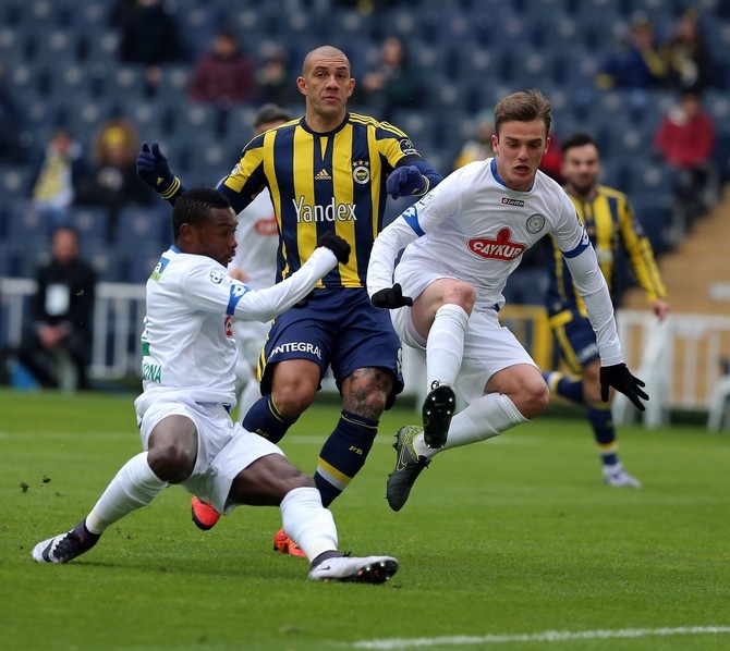 Fenerbahçe-Rizespor Maç Fotoğrafları 19