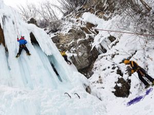 Uluslararası Buz Tırmanış Festivali Erzurum'da başladı