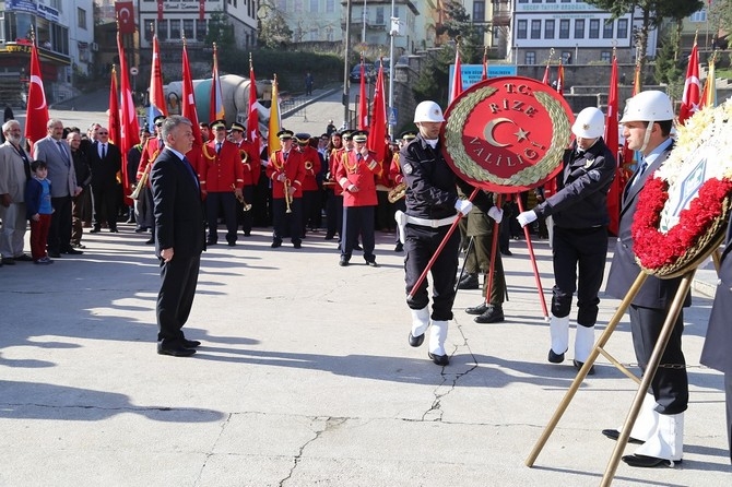 Rize'nin Kurtuluşu'nun 98.Yıl Dönümü Törenle Kutlandı 2