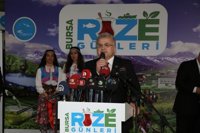 Bursa Rize Günlerine Çay Makaslı Açılış 33