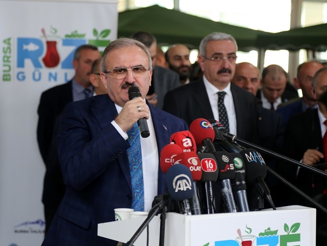 Bursa Rize Günlerine Çay Makaslı Açılış 5