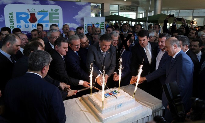 Bursa Rize Günlerine Çay Makaslı Açılış 6