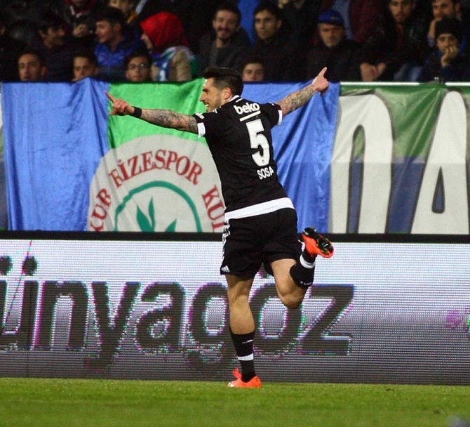 Rizespor-Beşiktaş Maç Fotoğrafları 28