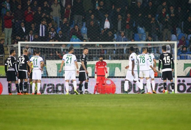 Rizespor-Beşiktaş Maç Fotoğrafları 35