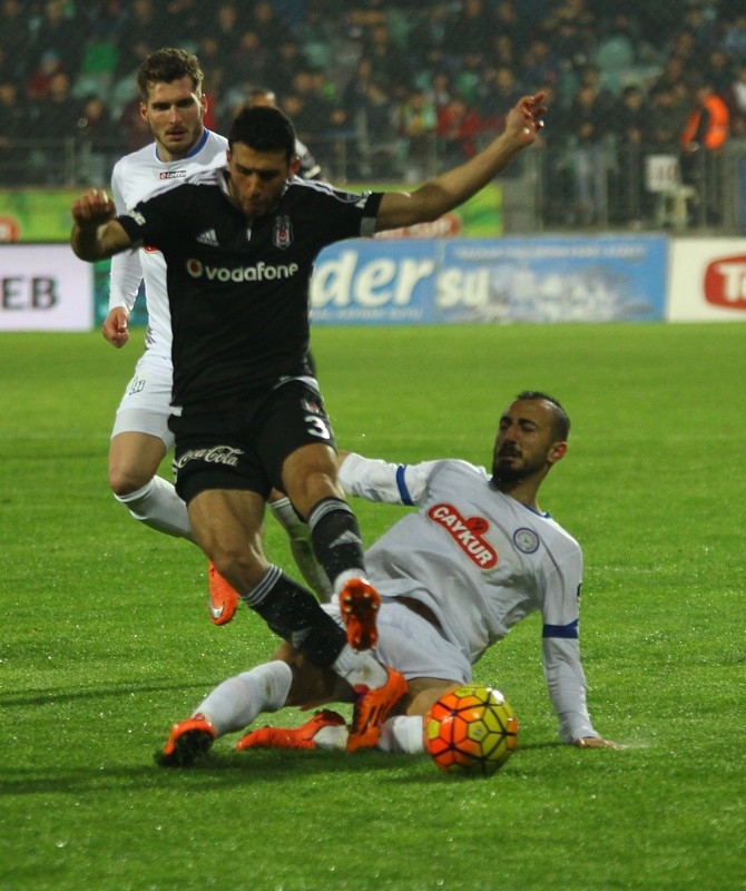 Rizespor-Beşiktaş Maç Fotoğrafları 89
