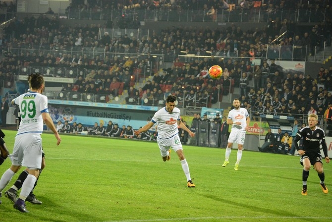 Rizespor-Beşiktaş Maç Fotoğrafları 9
