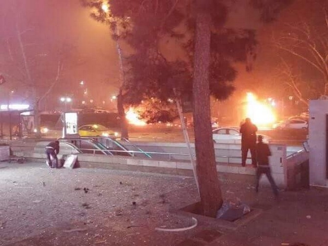 Ankara'da şiddetli patlama! 27 ölü, 75 yaralı 8