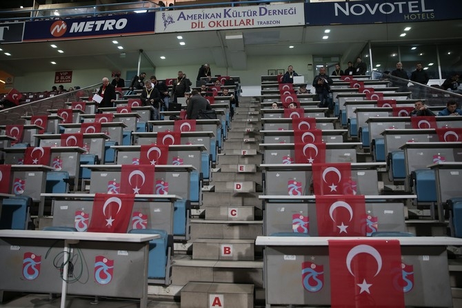Trabzonspor - Beşiktaş Maçında "teröre lanet olsun #anKARA" 6