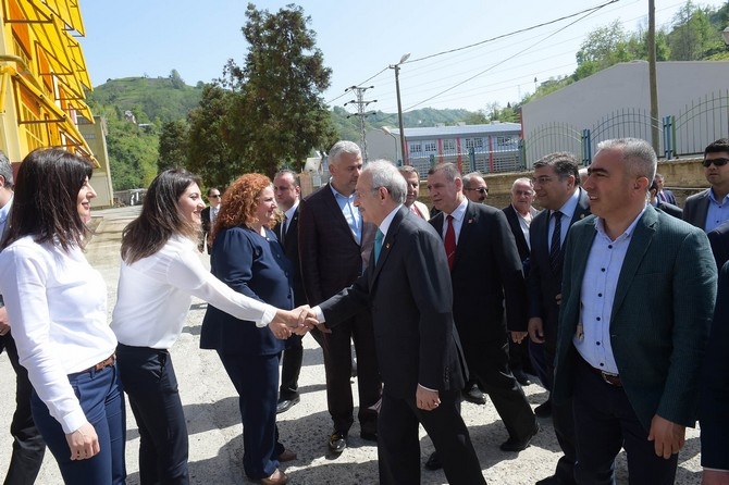 CHP Genel Başkanı Kılıçdaroğlu Rize’de 22
