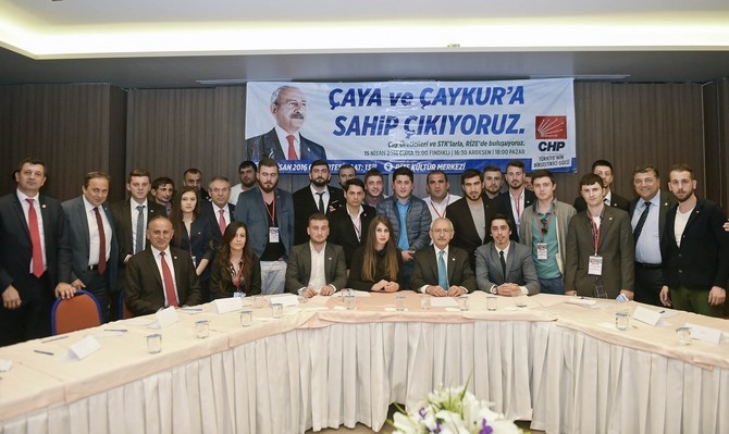 CHP Genel Başkanı Kılıçdaroğlu Rize’de 66