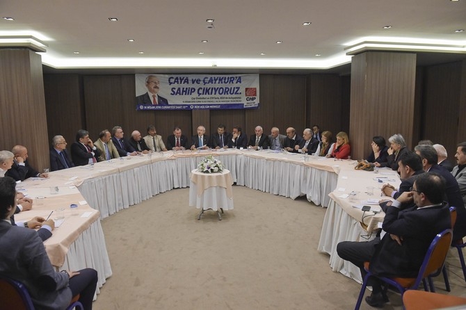 CHP Genel Başkanı Kılıçdaroğlu Rize’de 75