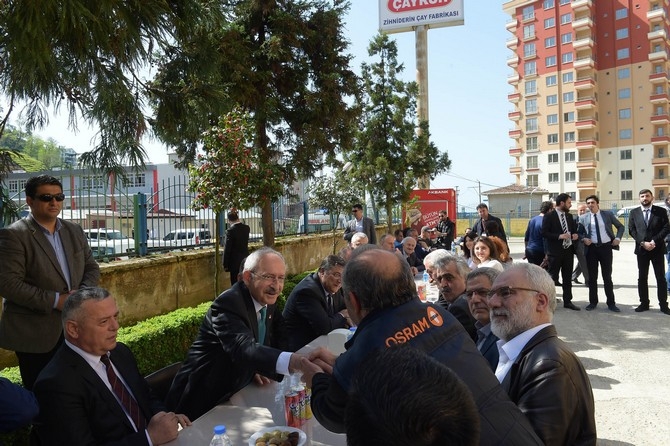 CHP Genel Başkanı Kılıçdaroğlu Rize’de 9