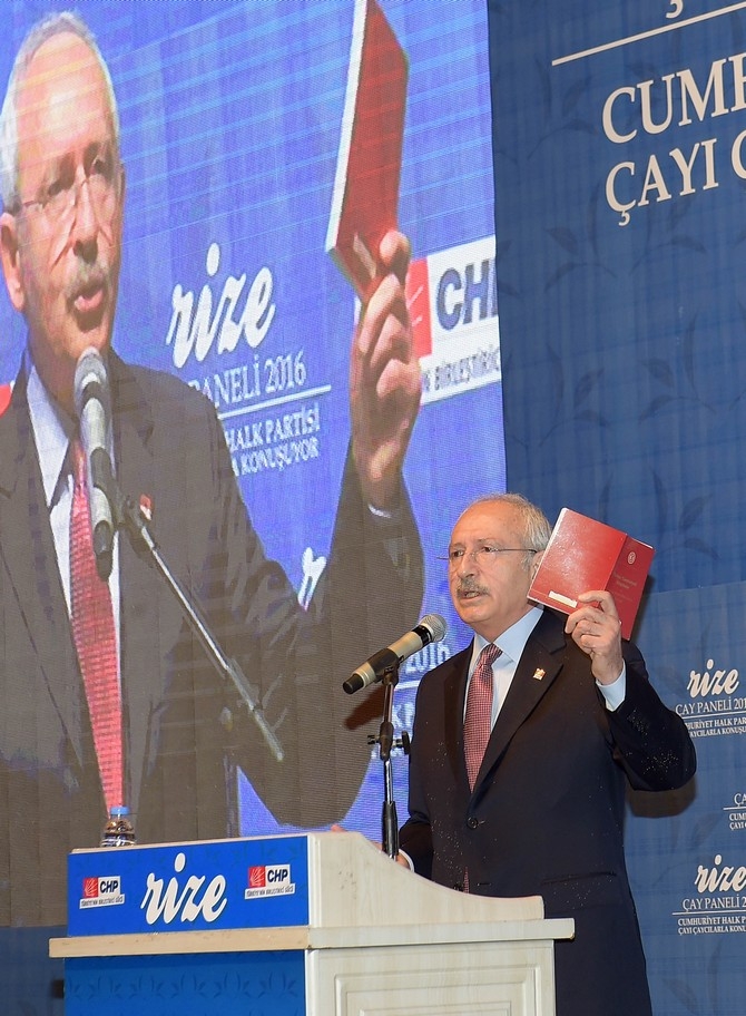 CHP Lideri Kemal Kılıçdaroğlu Rize’de 10