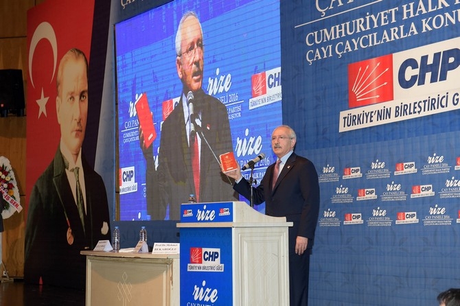 CHP Lideri Kemal Kılıçdaroğlu Rize’de 11