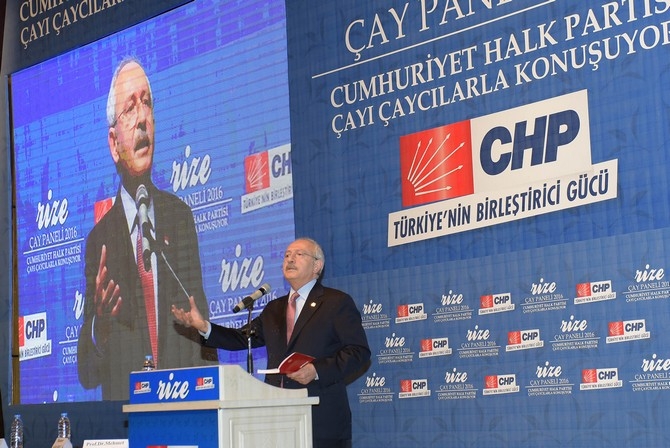 CHP Lideri Kemal Kılıçdaroğlu Rize’de 17