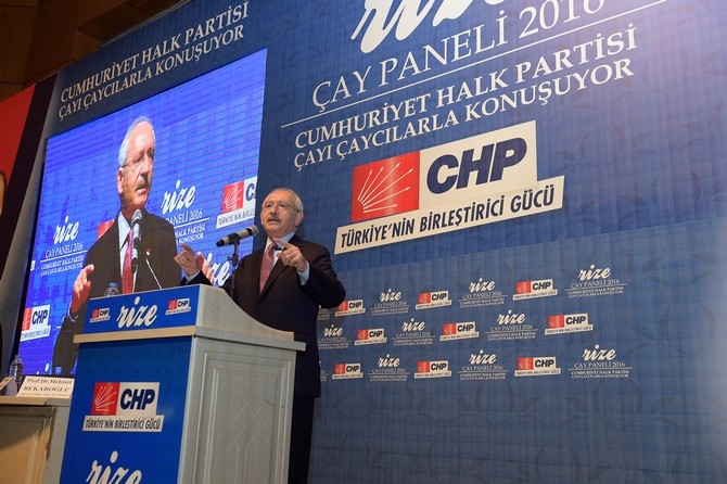 CHP Lideri Kemal Kılıçdaroğlu Rize’de 19