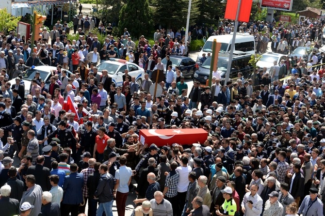 Şehit Özel Hareket Polisi İnan, Son Yolculuğuna Uğurlandı 11