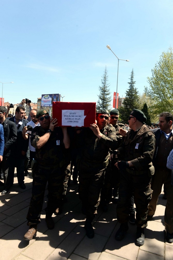 Şehit Özel Hareket Polisi İnan, Son Yolculuğuna Uğurlandı 7