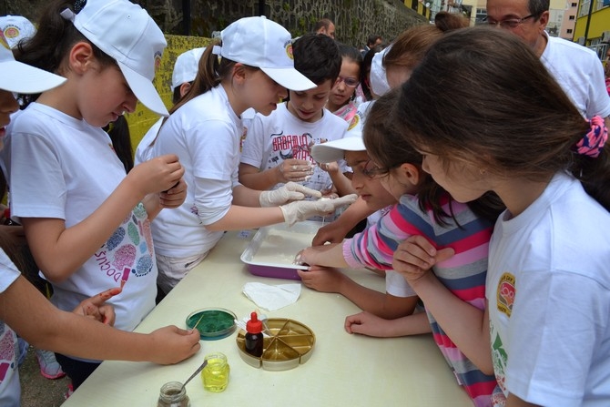 Doğuş Çay İlkokulu'nda Bilim Şenliğinde Renkli Görüntüler 11