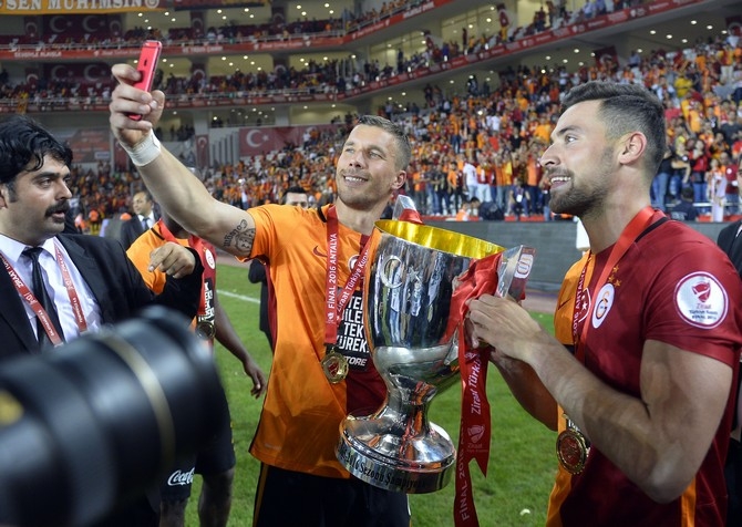 Galatasaray kupasını törenle aldı 13
