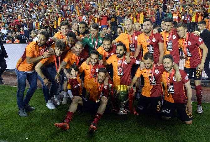 Galatasaray kupasını törenle aldı 20