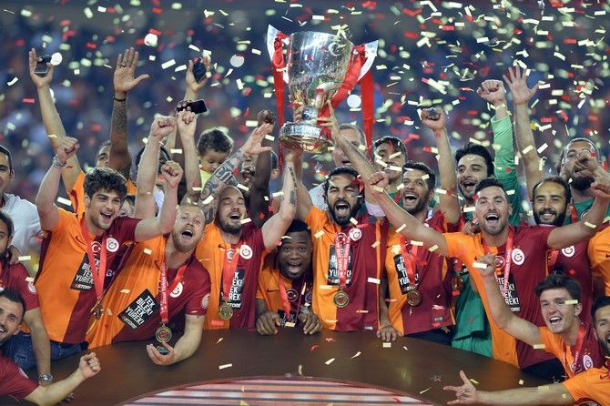 Galatasaray kupasını törenle aldı 28