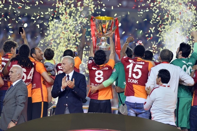 Galatasaray kupasını törenle aldı 30
