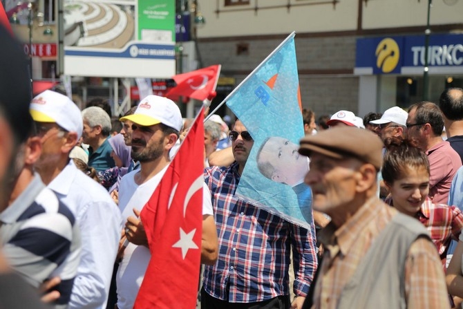 Rize’de Milli İrade Nöbeti Devam Ediyor‏ 11