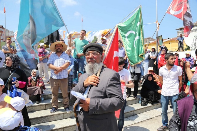 Rize’de Milli İrade Nöbeti Devam Ediyor‏ 13