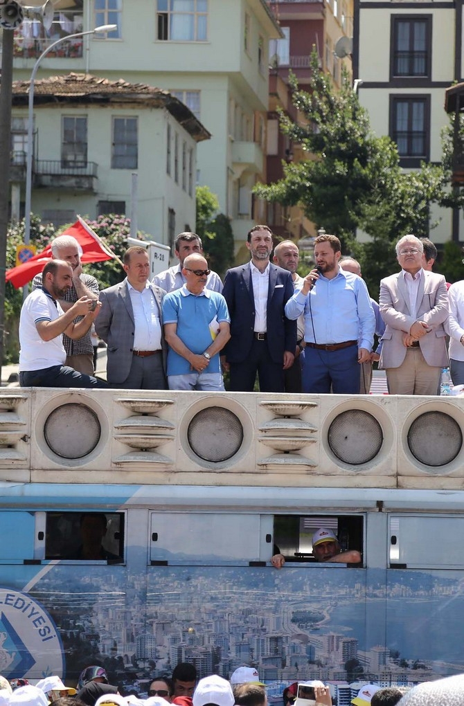 Rize’de Milli İrade Nöbeti Devam Ediyor‏ 15