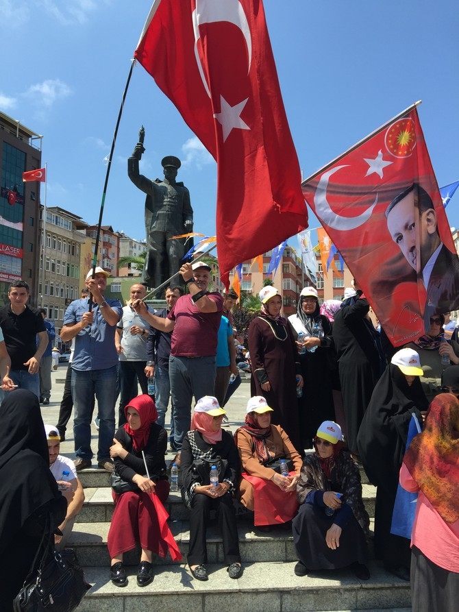 Rize’de Milli İrade Nöbeti Devam Ediyor‏ 20