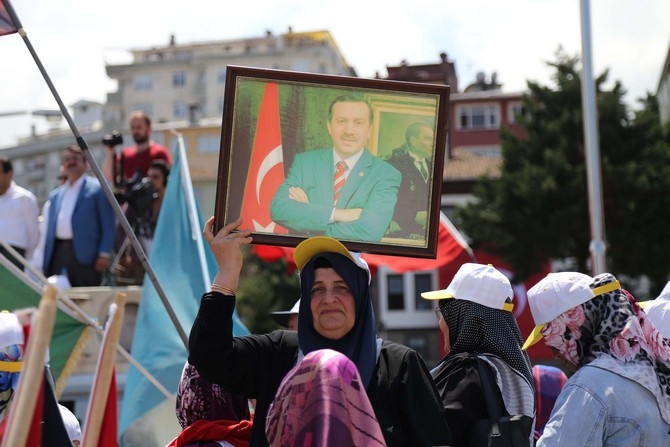 Rize’de Milli İrade Nöbeti Devam Ediyor‏ 7