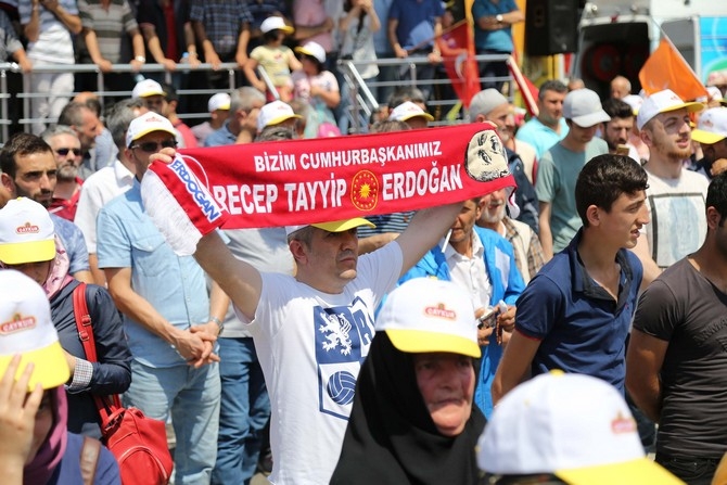 Rize’de Milli İrade Nöbeti Devam Ediyor‏ 9