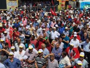 Rize’de Milli İrade Nöbeti Devam Ediyor‏