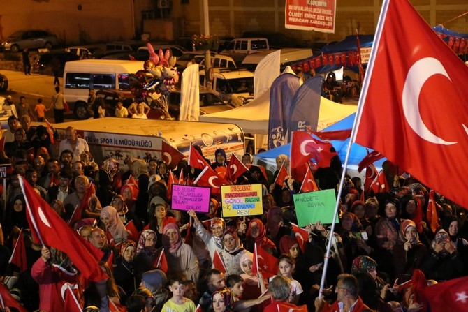 Rize'de Demokrasi Nöbeti Sürüyor 43
