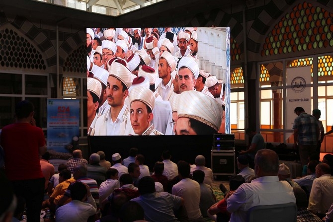 Rize'de 524 Hafız Törenle İcazet Belgelerini Aldı 2