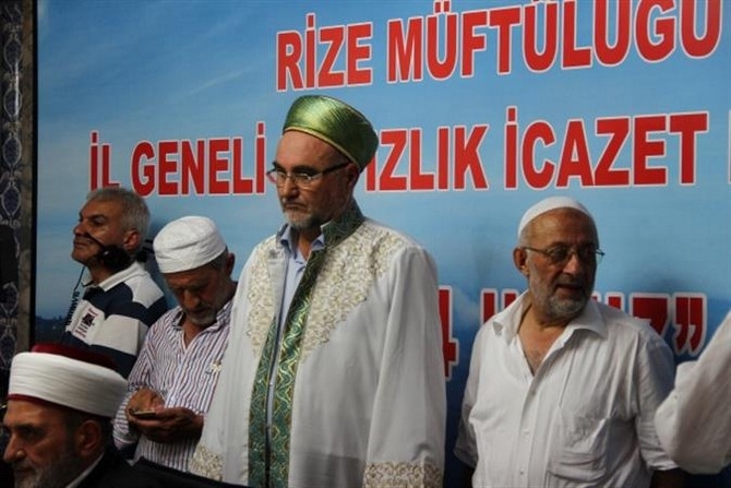 Rize'de 524 Hafız Törenle İcazet Belgelerini Aldı 22