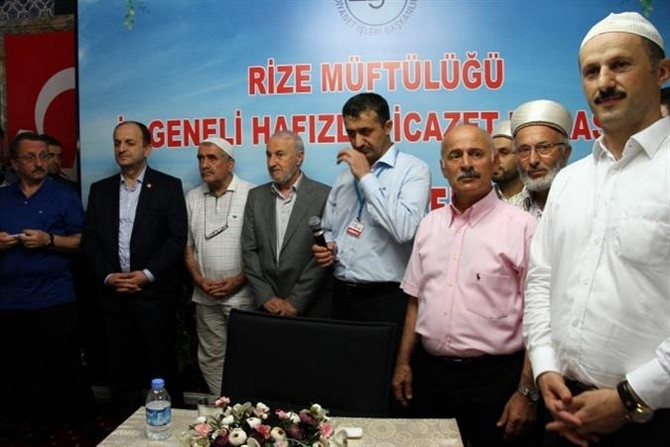 Rize'de 524 Hafız Törenle İcazet Belgelerini Aldı 42