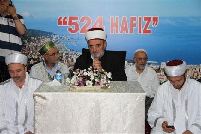 Rize'de 524 Hafız Törenle İcazet Belgelerini Aldı 61