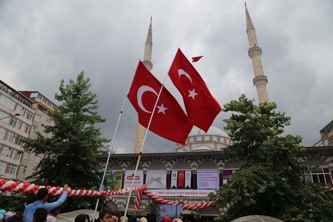 Rize'de 524 Hafız Törenle İcazet Belgelerini Aldı 9