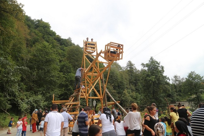 Ardeşen'de 162. Tahta Dönme Dolap Şenliği 2