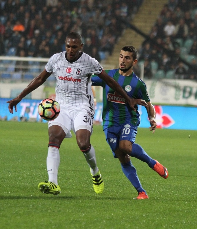 Rizespor-Beşiktaş Maçı Fotoğrafları 16