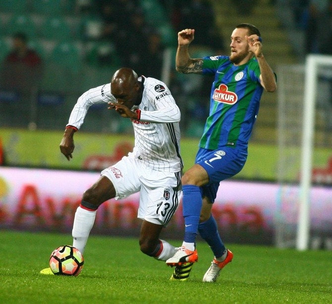 Rizespor-Beşiktaş Maçı Fotoğrafları 39