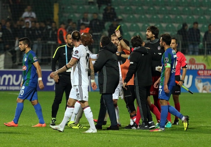 Rizespor-Beşiktaş Maçı Fotoğrafları 7