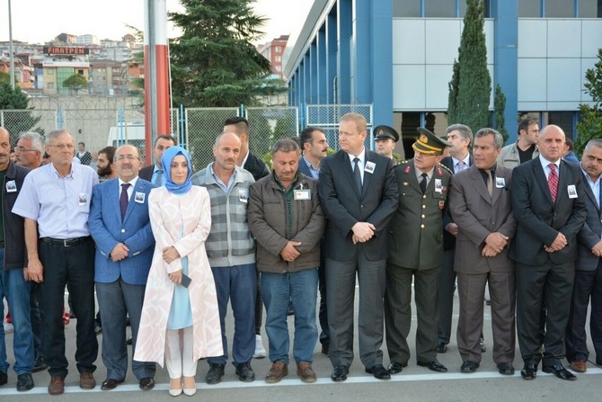 Şehit uzman çavuş Tunçel'in cenazesi Trabzon'a getirildi 14