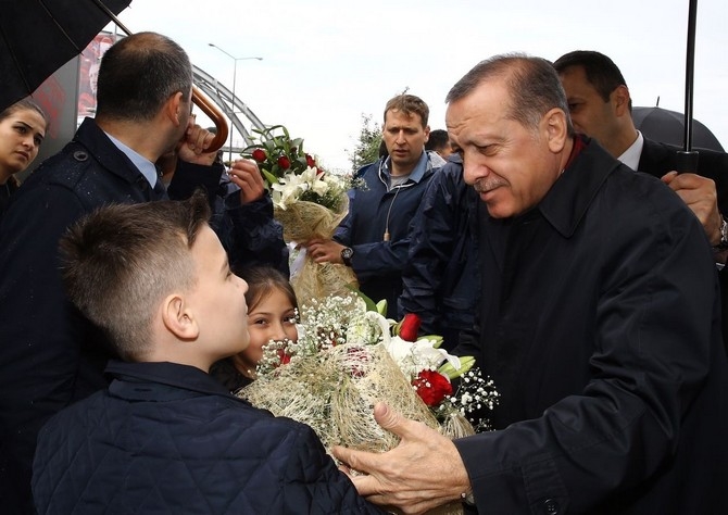 Cumhurbaşkanı Erdoğan Rize'de toplu açılış törenine katıldı 11