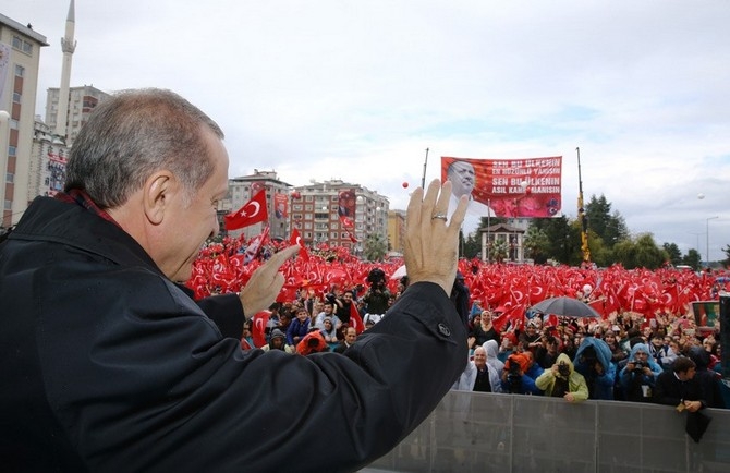 Cumhurbaşkanı Erdoğan Rize'de toplu açılış törenine katıldı 22