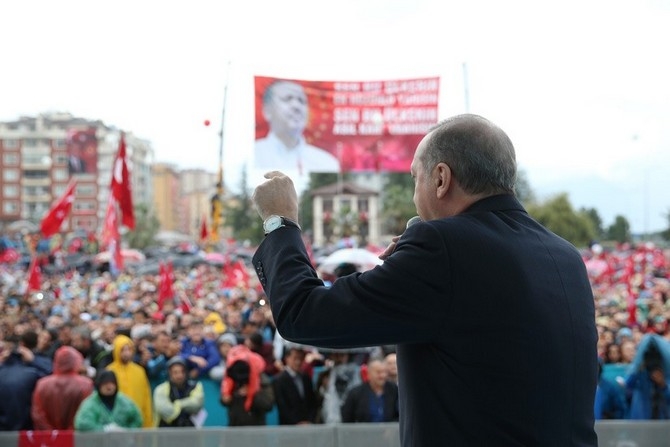 Cumhurbaşkanı Erdoğan Rize'de toplu açılış törenine katıldı 23