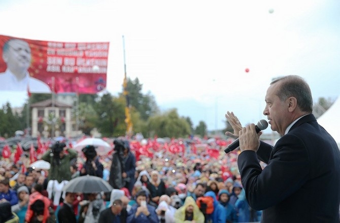 Cumhurbaşkanı Erdoğan Rize'de toplu açılış törenine katıldı 24